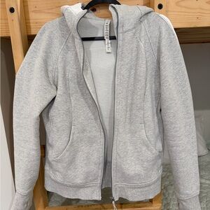 lululemon athletica Gray Hoodie Jacket
